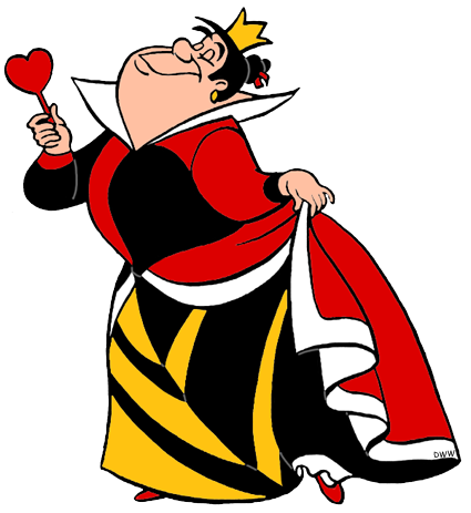 King and Queen of Hearts Clip Art
