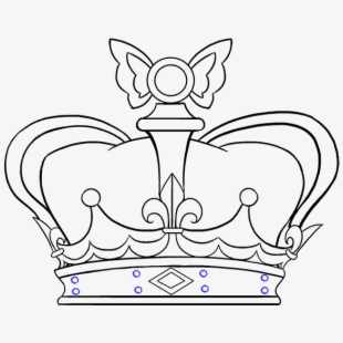 Unique Drawing Queen Crown