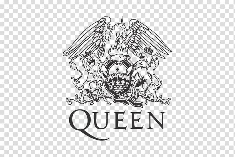 Queen Logo Musical ensemble, queen transparent background