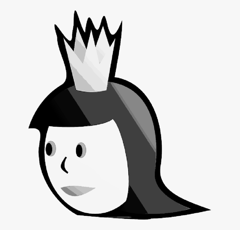 Queen spades simple.