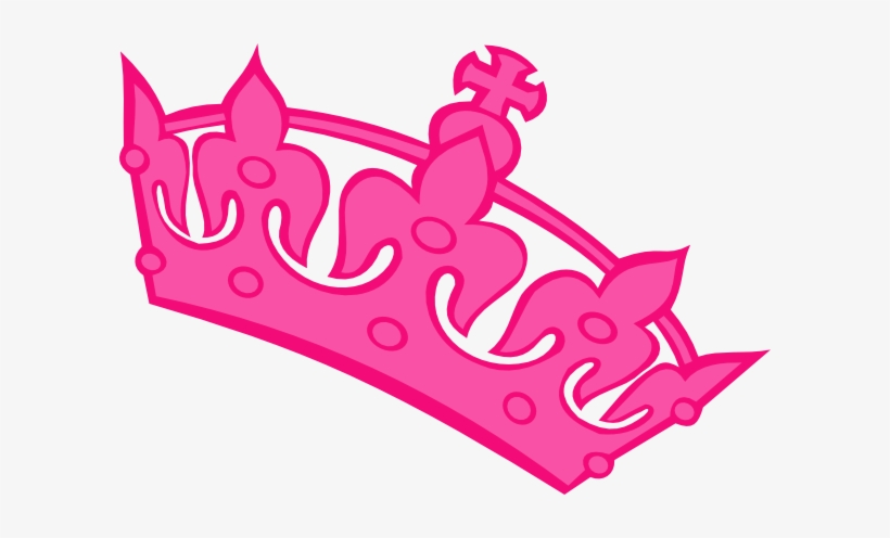Pink queen crown.