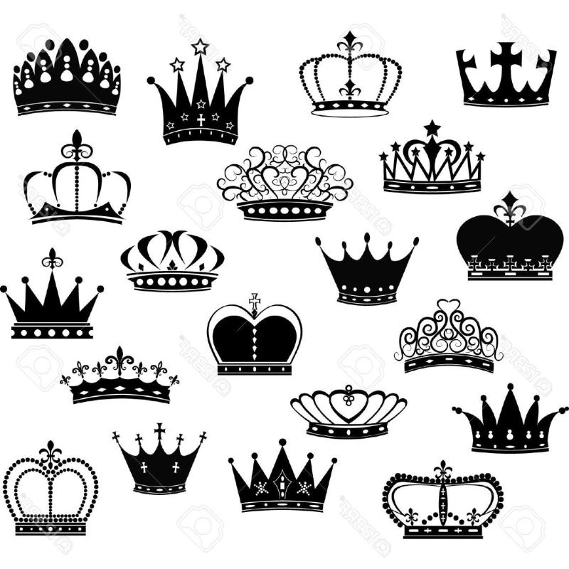 Queen crown drawing.