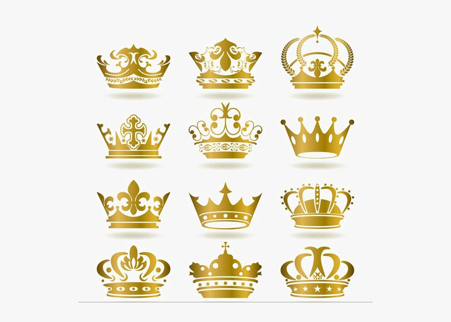 Golden crown png.