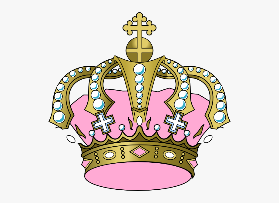 queens crown clipart rose and