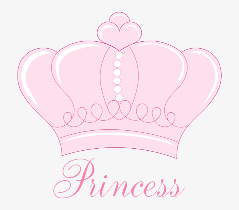Pink Crown Princess Shower Curtain By Gigglish Png