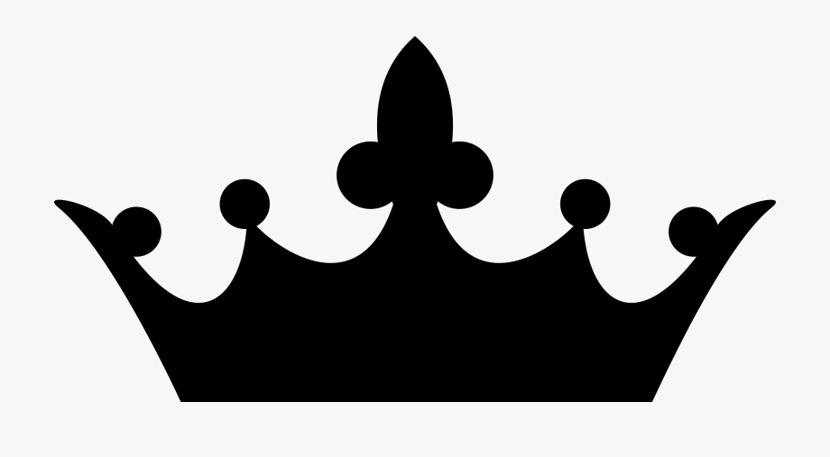 Queen crown black.