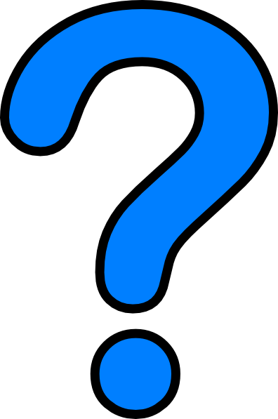 Blue Question Mark Icon