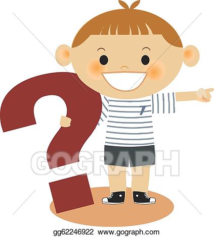 Clipart boy holding.
