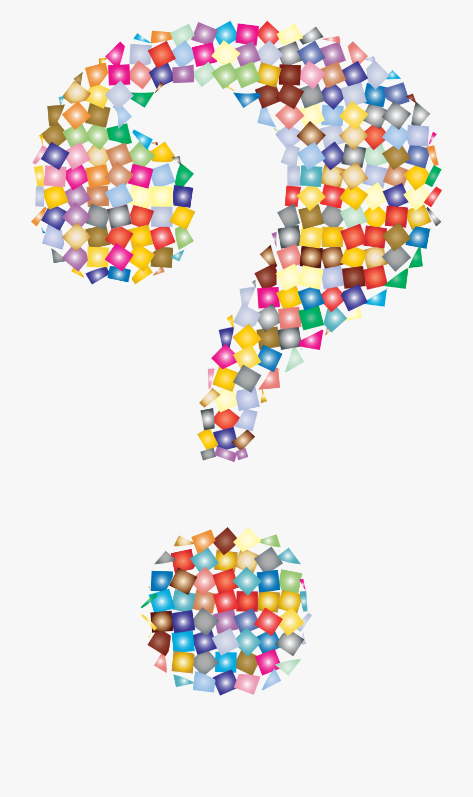 Colorful Question Mark Png