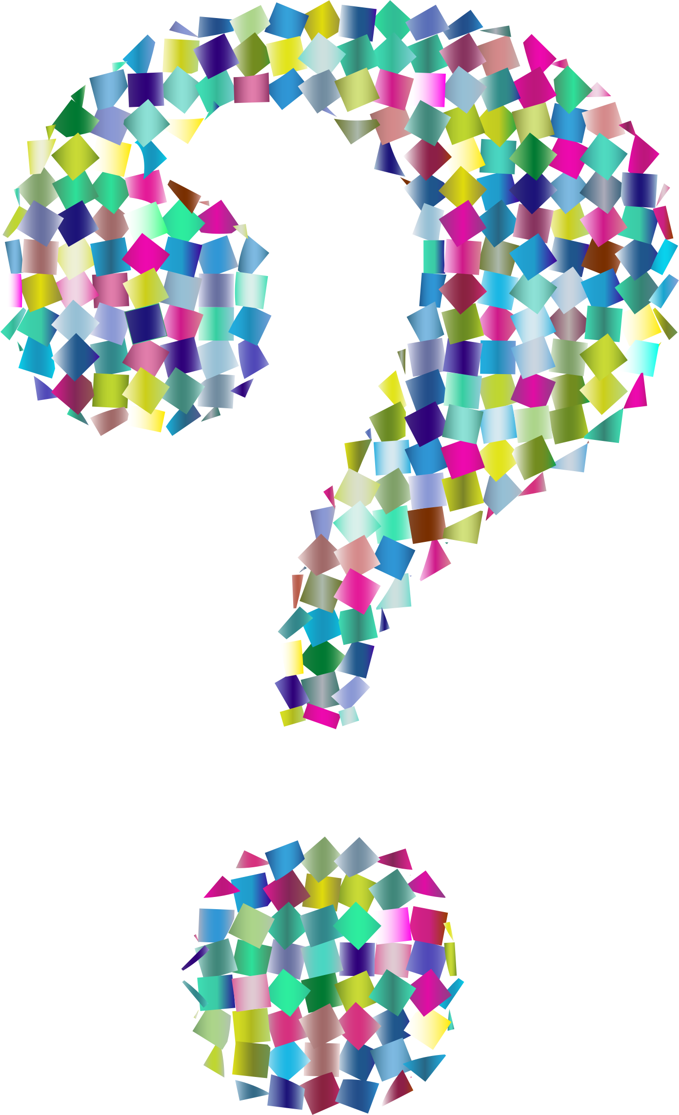 Question Mark Clipart Colorful