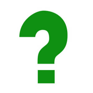 Green Question Mark Clip Art