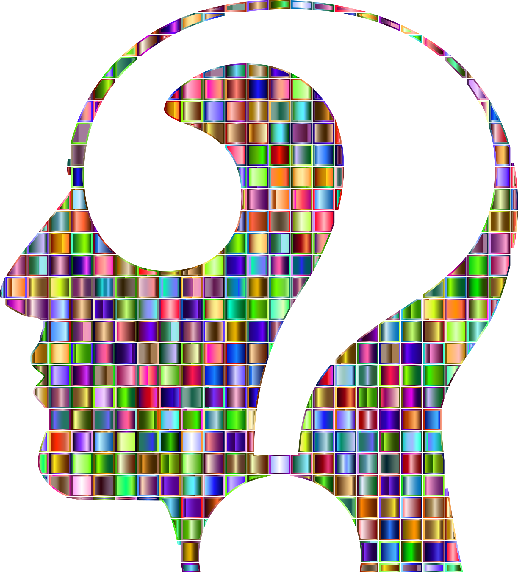 Rainbow Question Mark Png Clip Art | Images and Photos finder