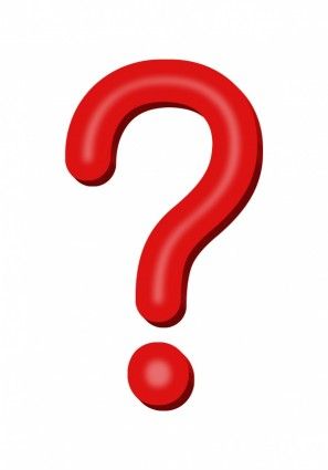 Photo of Red Question Mark