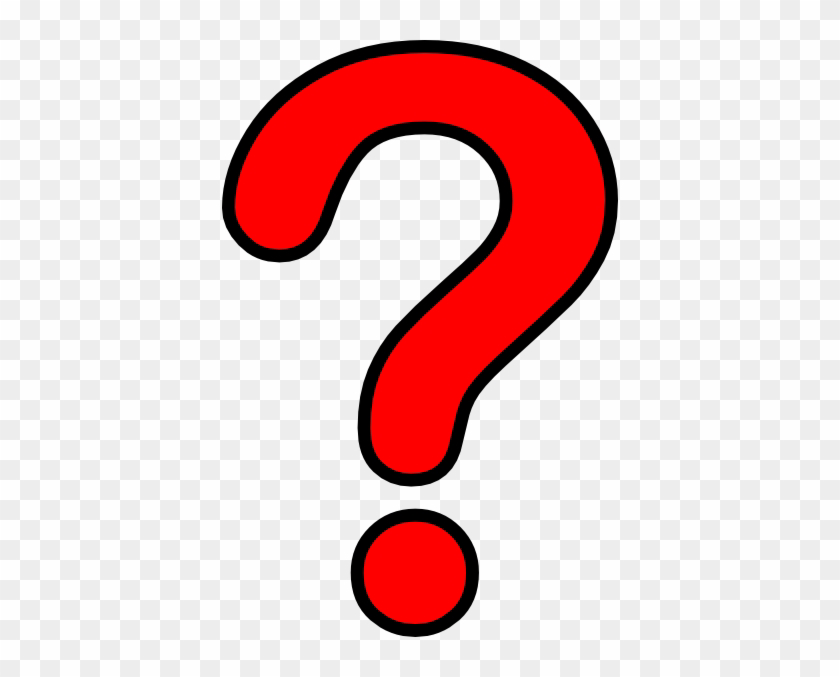 questions clipart red