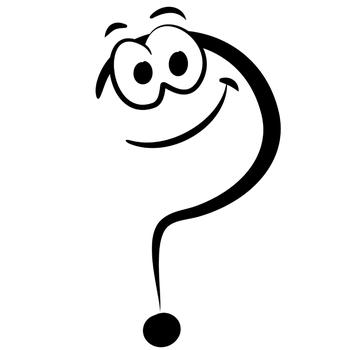 questions clipart smiley face