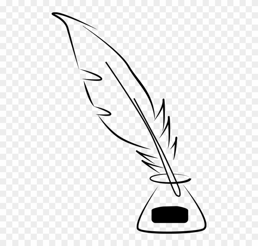 quill clipart drawing