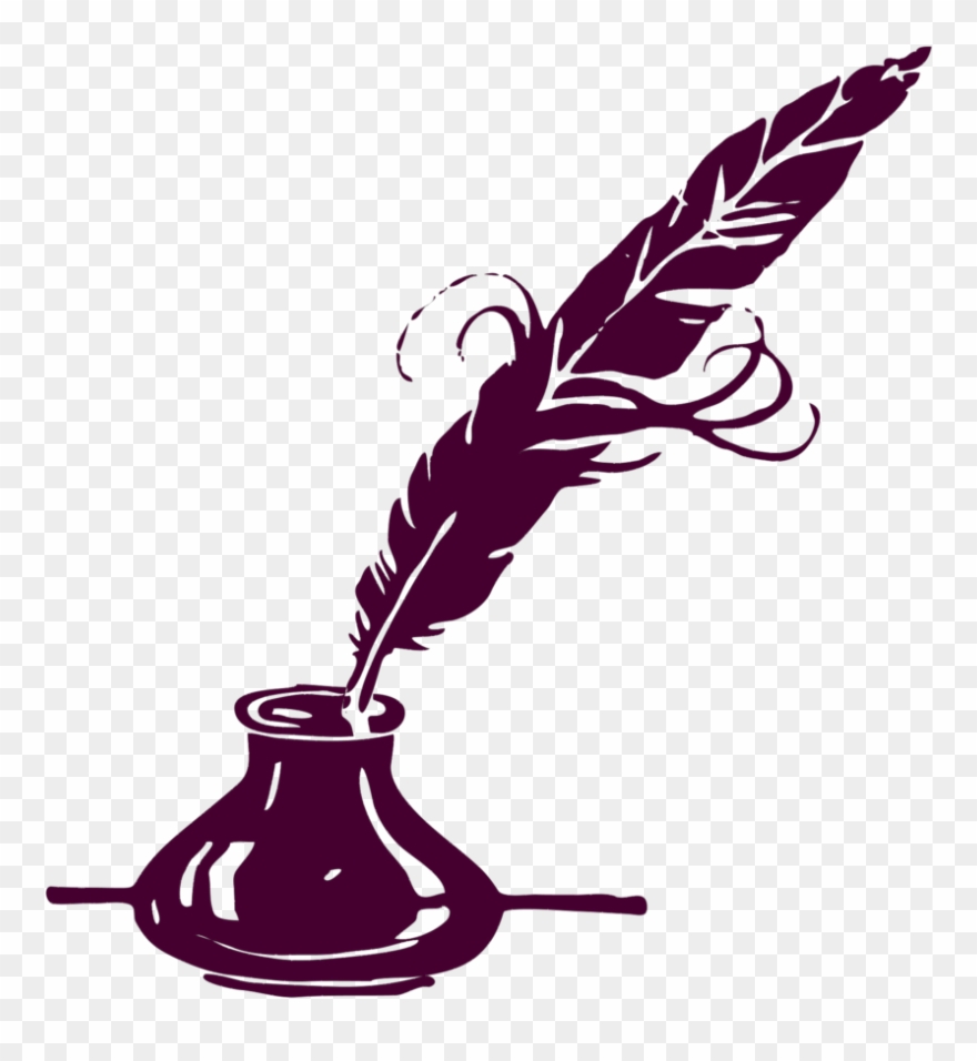 Ink And Feather Quill Clipart