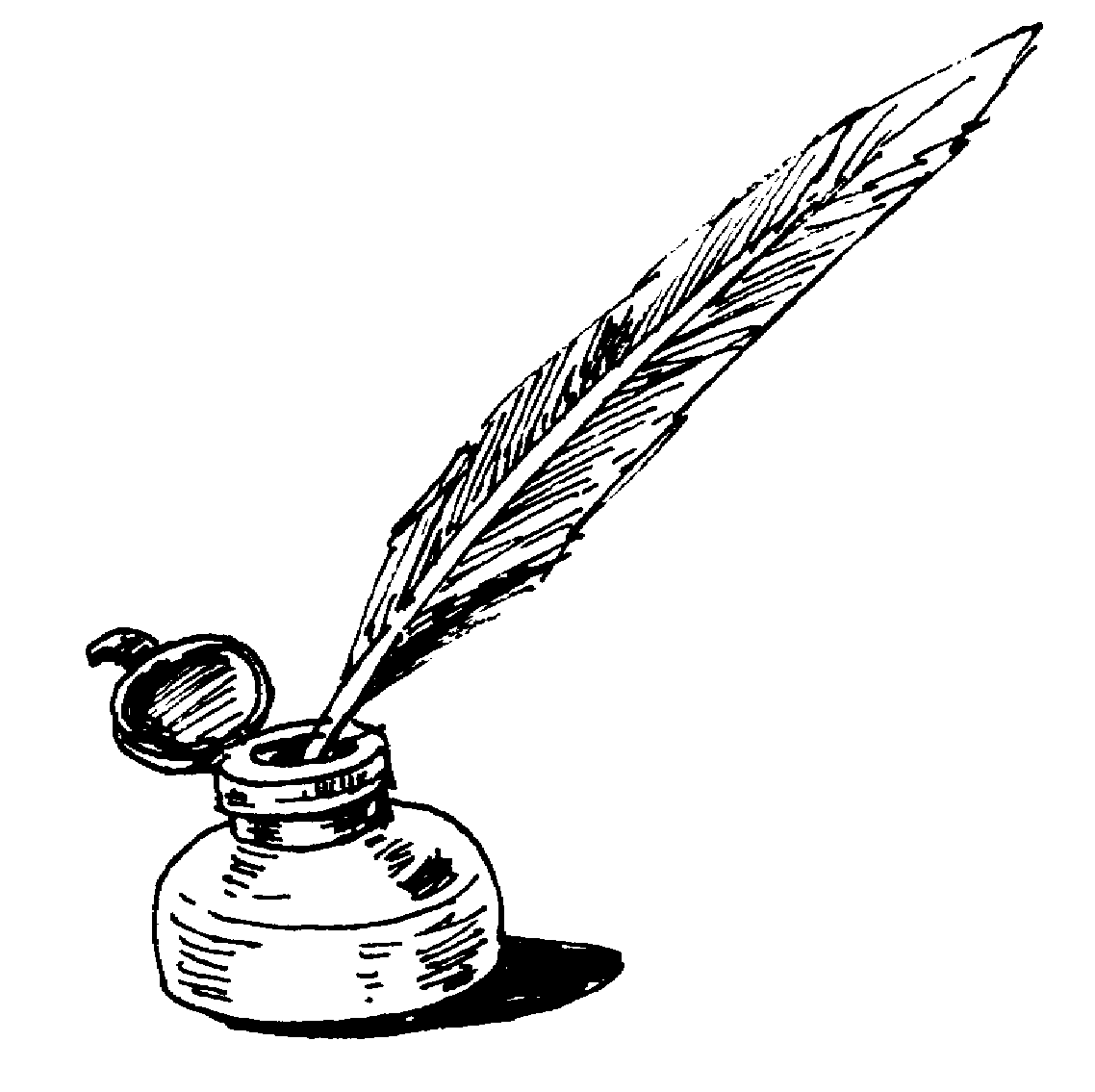 quill clipart ink