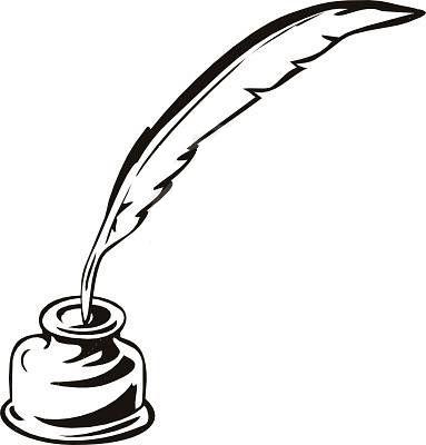 quill clipart ink