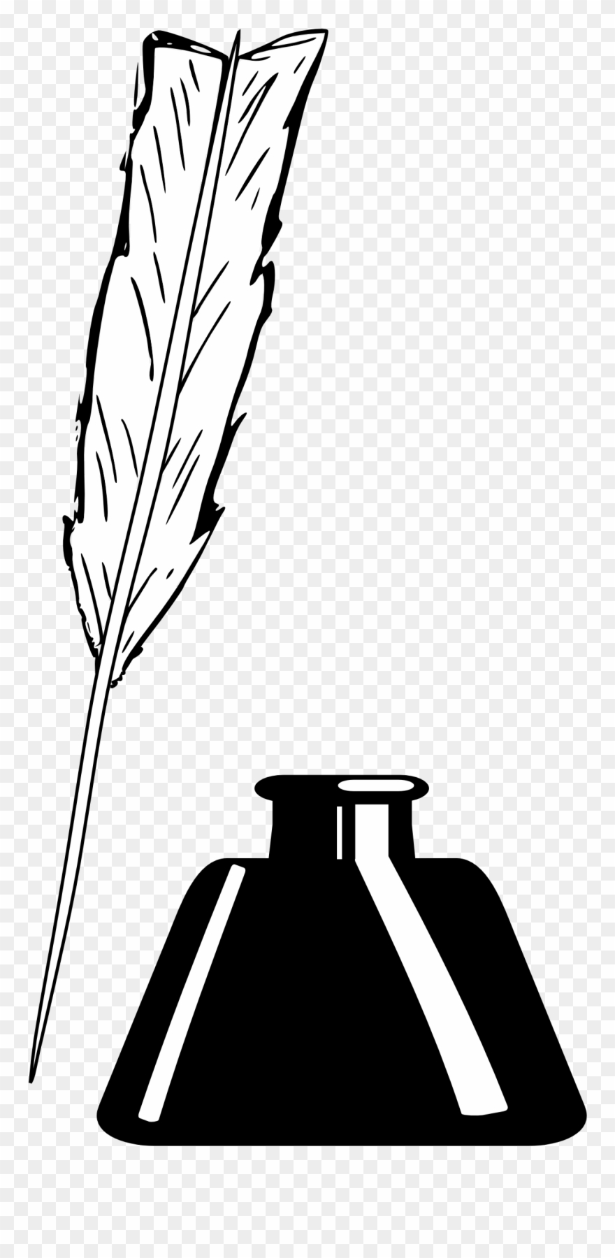 Pen And Inkwell Quill Clip Art