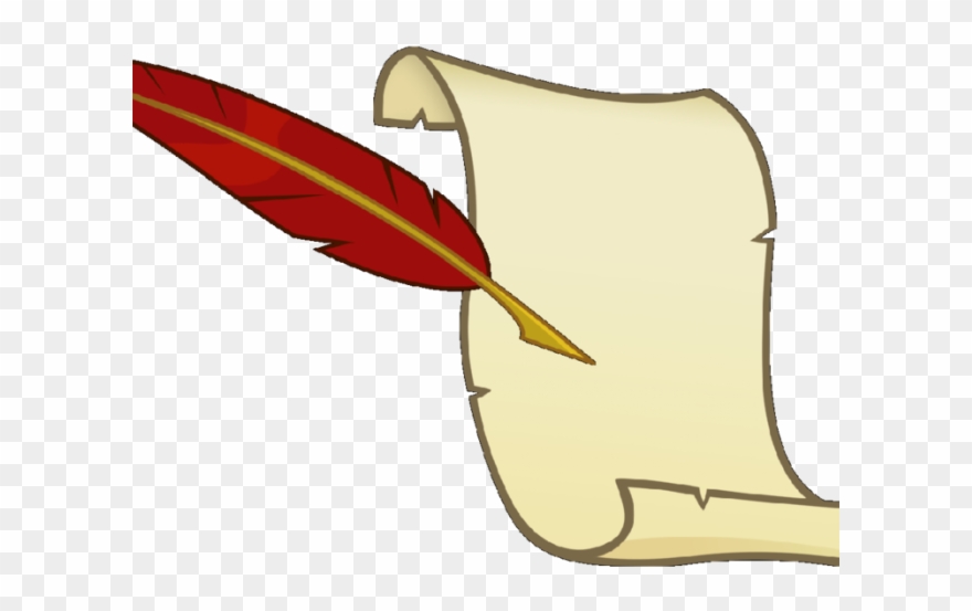 Quill clipart scroll.