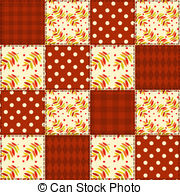 Quilt pattern Clip Art and Stock Illustrations