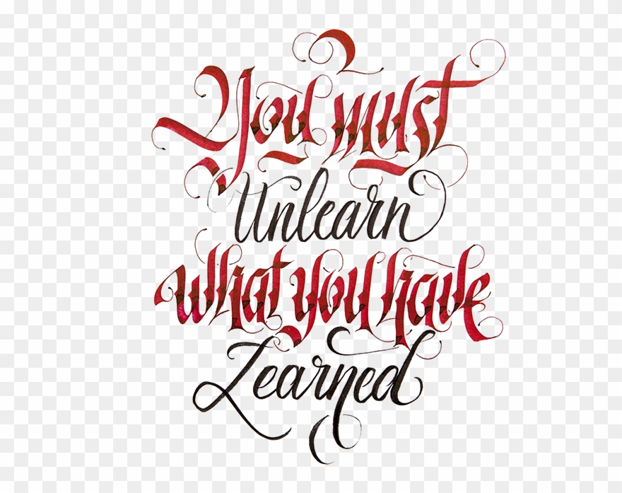 Famous Quotes In Calligraphy Clipart