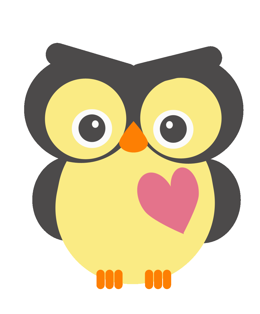 Clipart owl valentines.