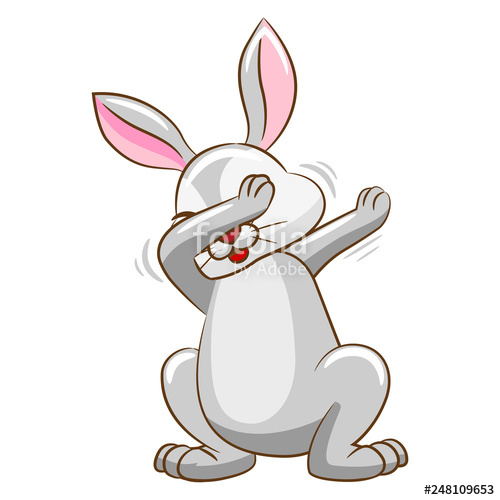 Rabbit clipart cartoon