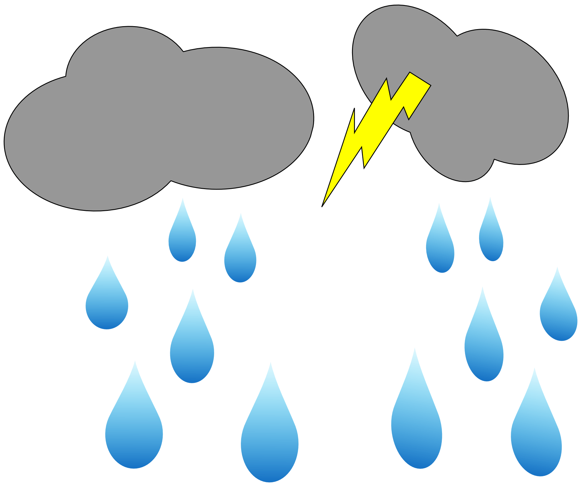 Rain Animated Cliparts