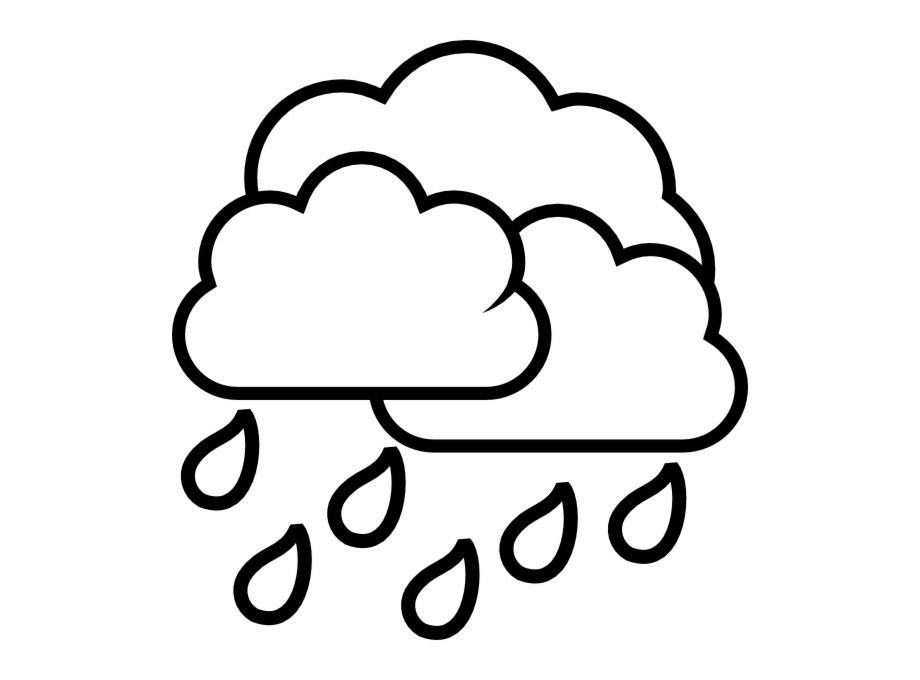Rain clipart black and white cloud pictures on Cliparts Pub 2020! 🔝