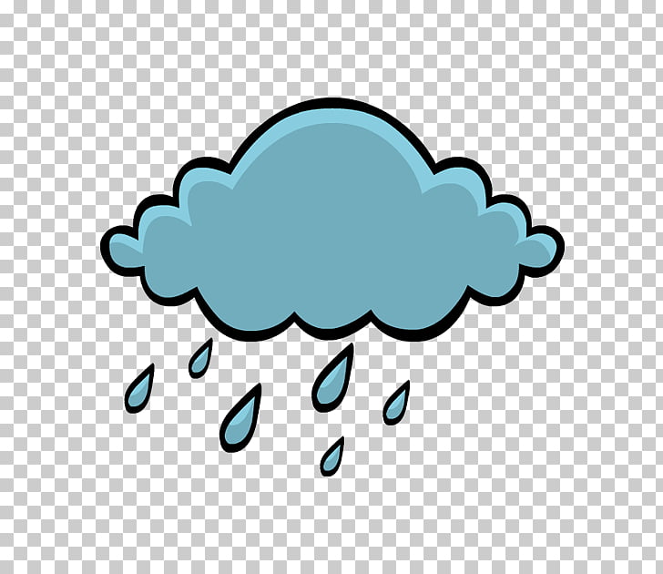 Rain Cloud Animation , raindrops material, blue cloud PNG