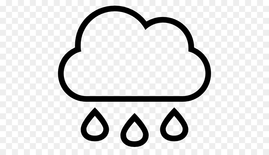 rain cloud clipart symbol