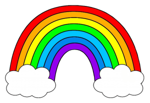 999 rainbow clipart.