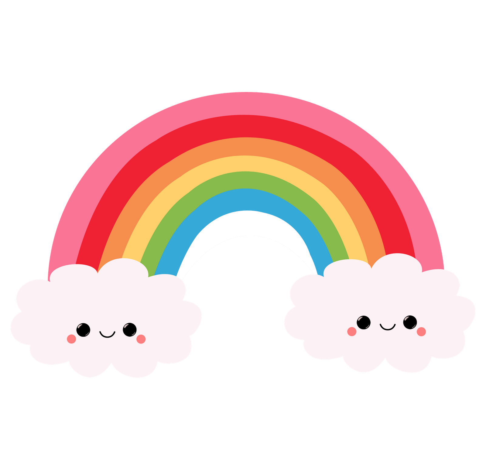 Free cute rainbow.