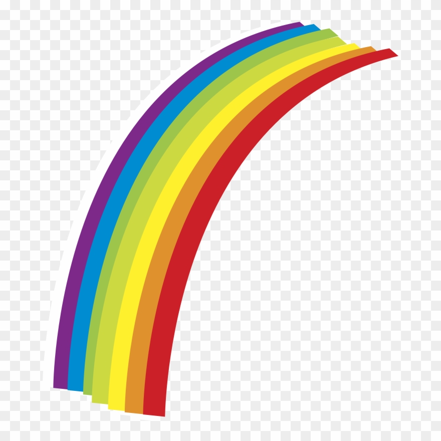 Half Rainbow Clipart