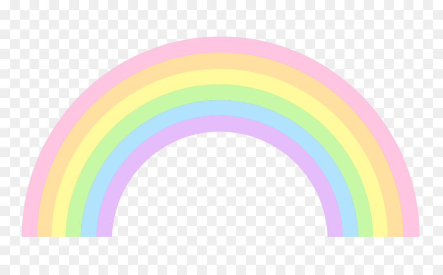 Pastel Rainbow clipart