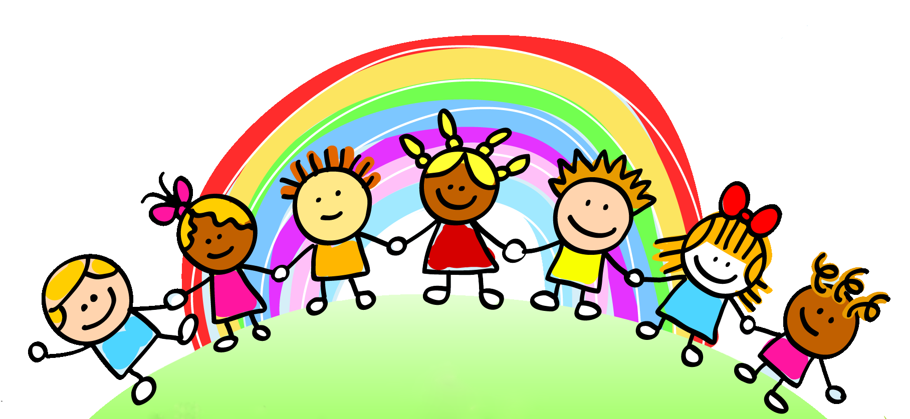 rainbow clipart preschool