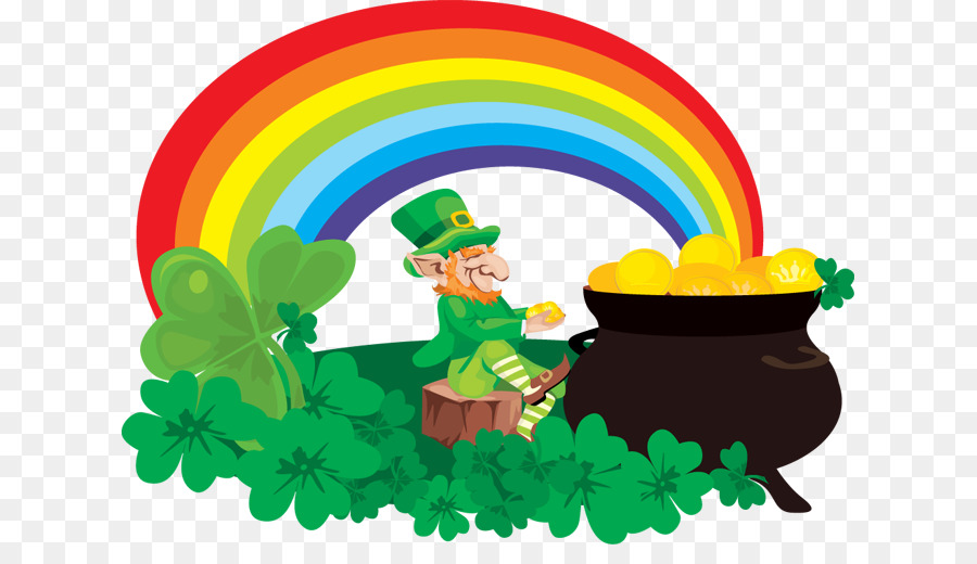 Saint Patricks Day Rainbow png download