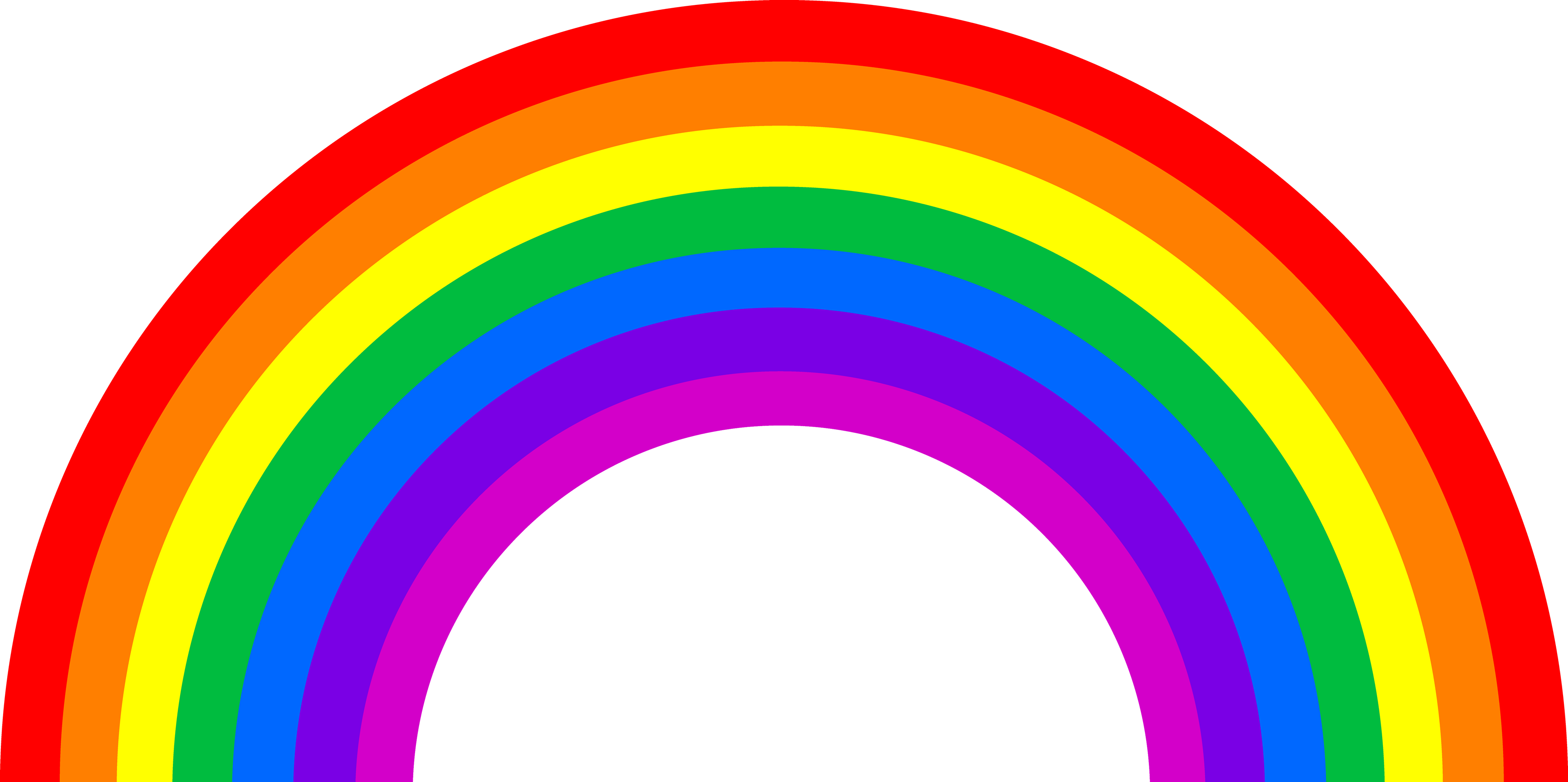 Rainbow Transparent Background