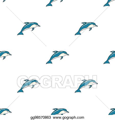 Stock illustrations dolphin.