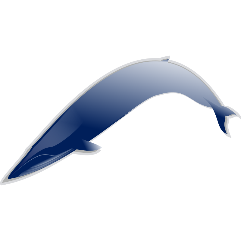 Dolphins clipart bitmap.