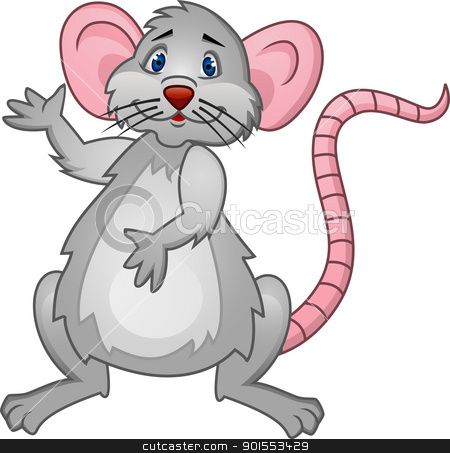 Rat Cartoon Stock Vector Clipart Vector Illustration Of Rat