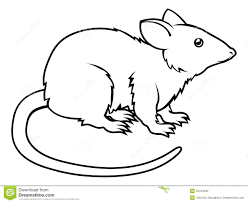 Rats clipart black and white