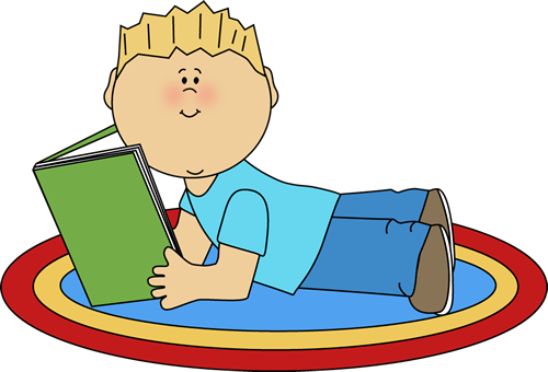 reading clipart kindergarten