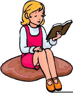 reading clipart person