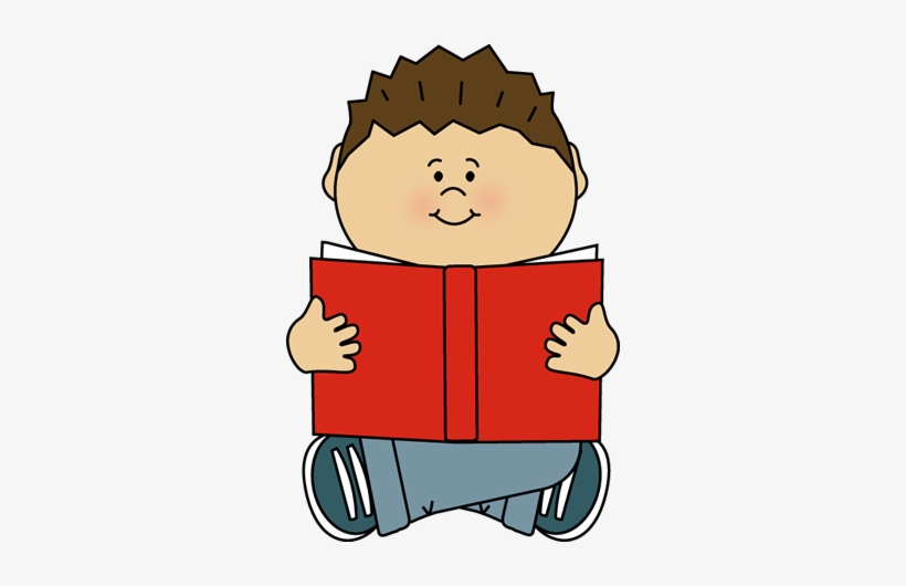 Kids Reading Clipart