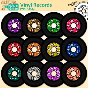 Vinyl Records Clip Art