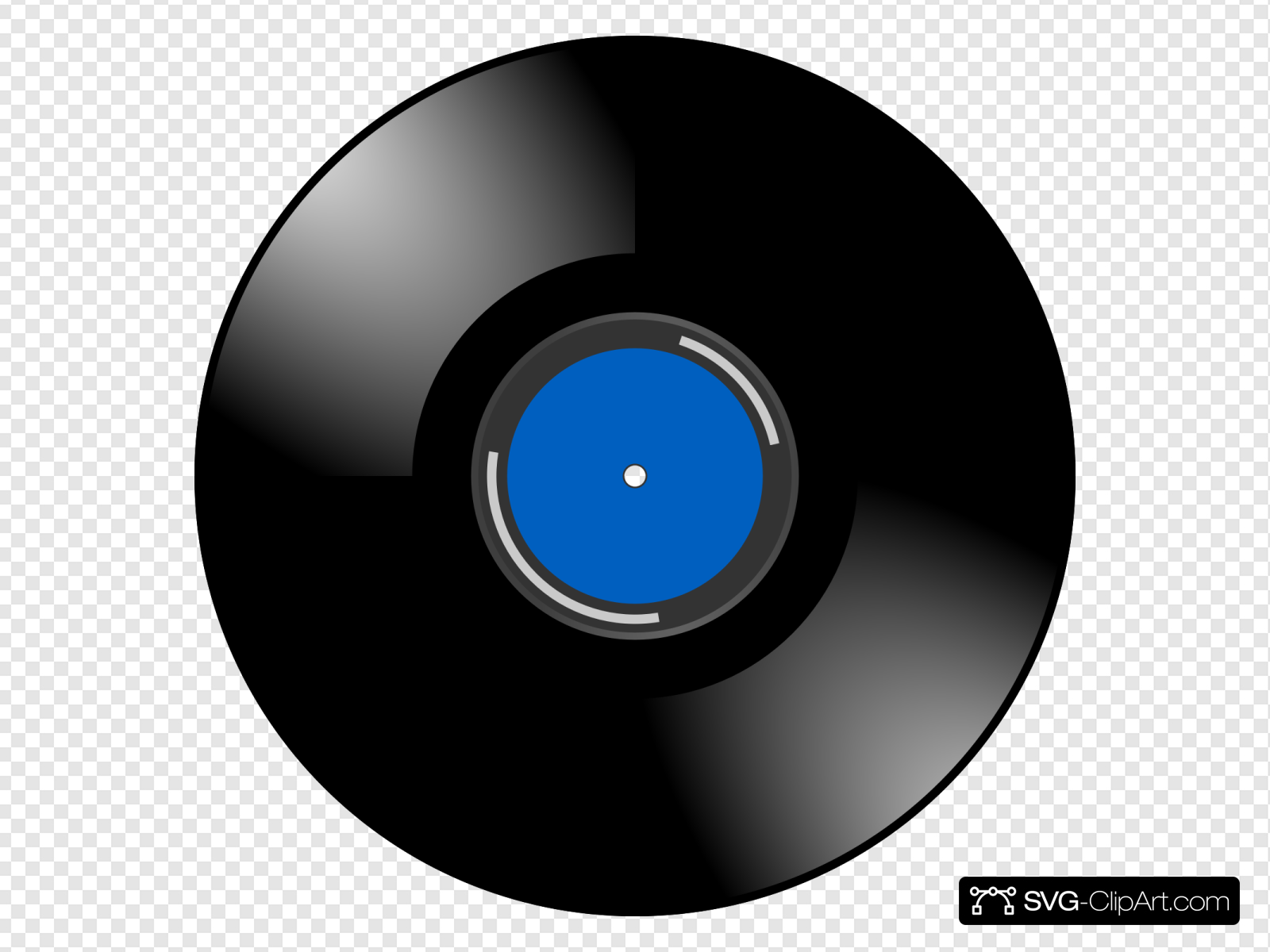 Blue Record Clip art, Icon and SVG