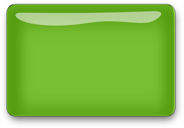 Green rectangle glossy.